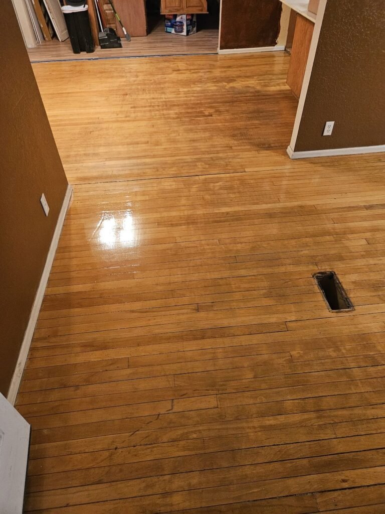 Hardwood floor cleaning Pueblo CO - shining refinished hardwood - All Floors Pueblo