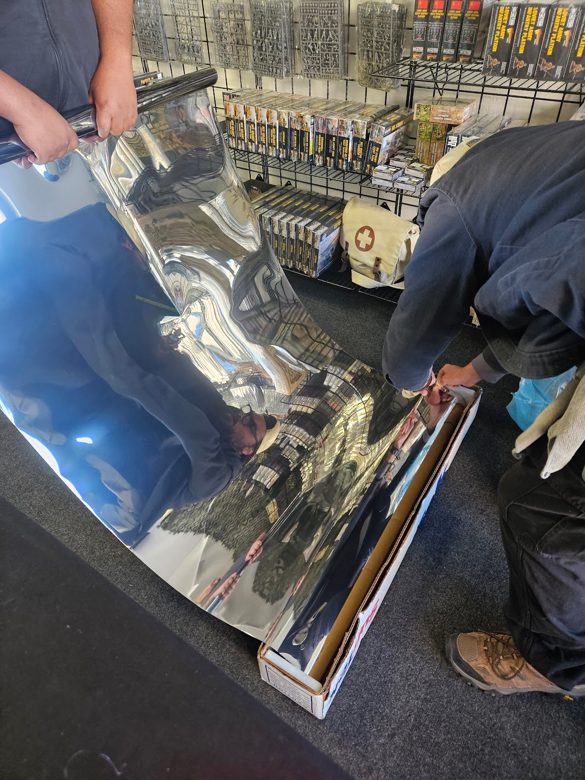 Commercial window tinting Pueblo CO - office glare reduction film