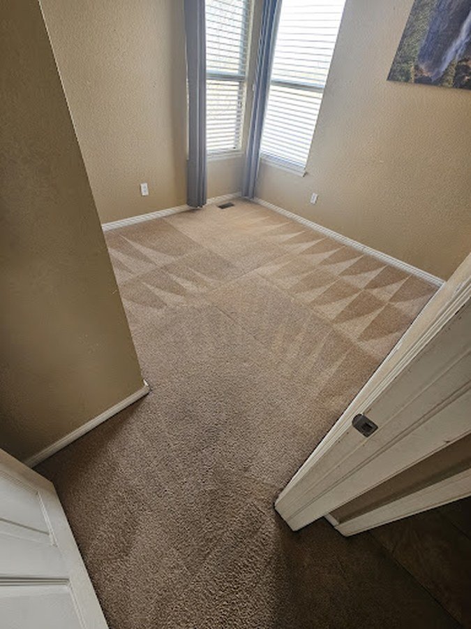 Living Room Carpet after professional cleaning by All Floors Pueblo